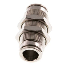 Racor rápido de 10 mm Pasamuros de latón NBR