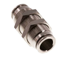 Racor rápido de 10mm Pasamuros de latón FKM