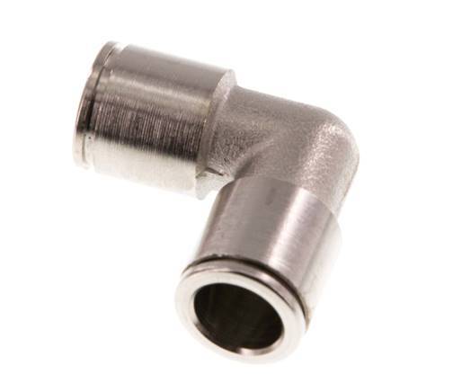 Codo de 10mm 90deg Racor de latón NBR [2 Piezas]