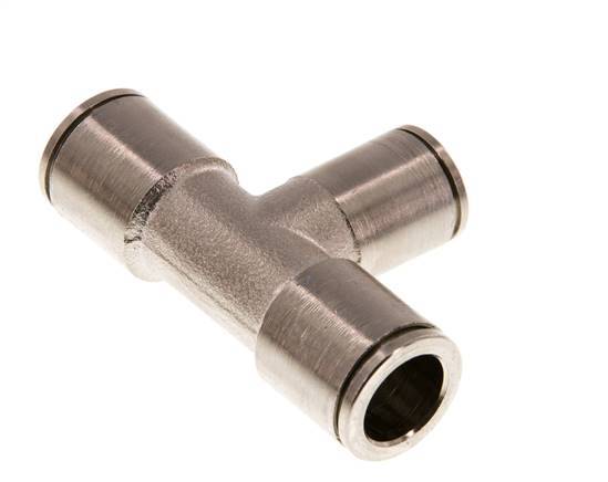 Racor en T de 8 mm x 10 mm Latón NBR