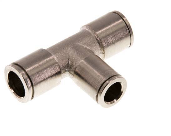 Racor en T de 8 mm x 10 mm Latón NBR