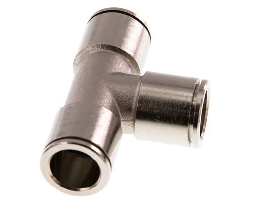 Racor en T de 14 mm Latón NBR