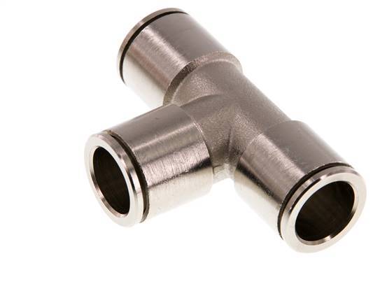 Racor en T de 14 mm Latón NBR