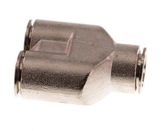 Racor rápido en Y de 12 mm Latón NBR