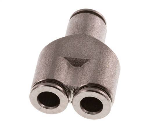 Racor en Y de 6 mm Latón FKM