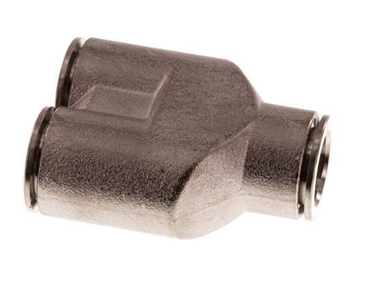 Racor rápido en Y de 12 mm Latón FKM