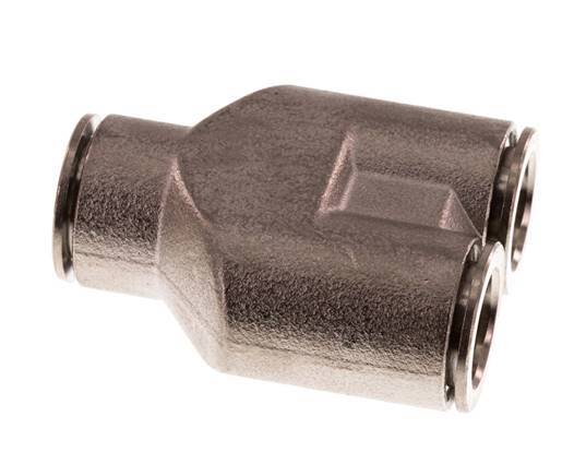 Racor rápido en Y de 12 mm Latón FKM