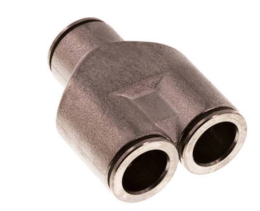 Racor rápido en Y de 12 mm Latón FKM