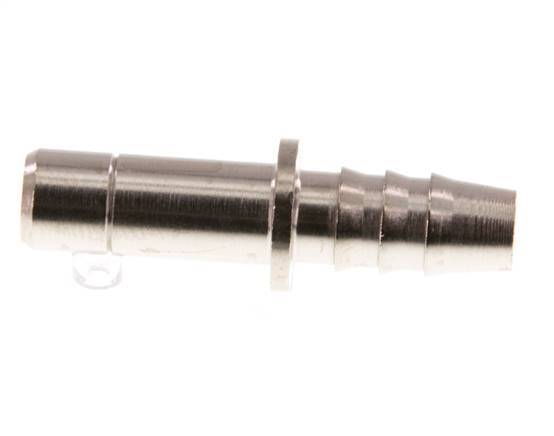 Racor de 8mm x 6mm con pilar de manguera de latón FKM [2 piezas]
