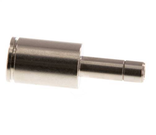 Racor de 8mm x 6mm con latón NBR [2 piezas]