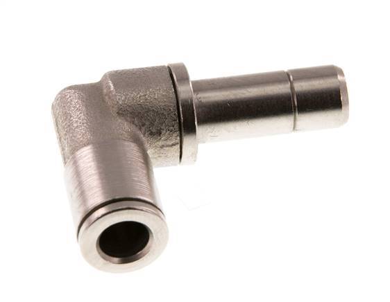 Codo de 6mm x 8mm 90deg Racor con enchufe de latón NBR