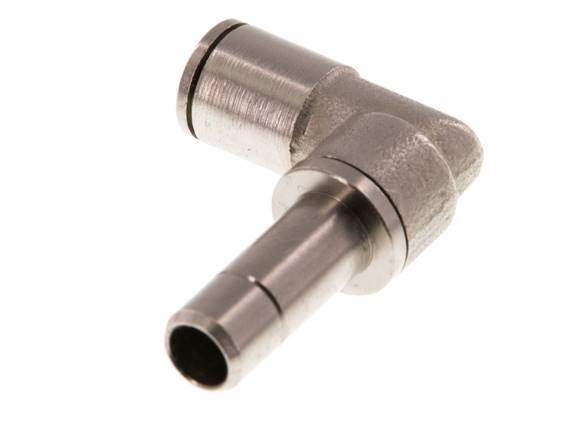 Codo de 6mm x 8mm 90deg Racor con enchufe de latón NBR