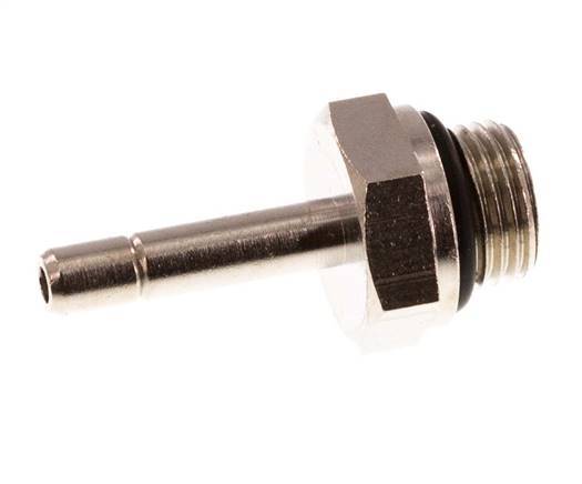 Racor de 4mm x G1/8'' con rosca macho de latón NBR [5 piezas]