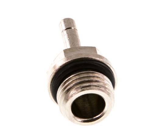 Racor de 4mm x G1/4'' con rosca macho de latón NBR [5 piezas]
