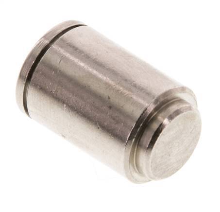 Tapa de 8 mm de latón NBR [2 piezas]