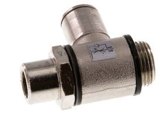Válvula de control de flujo Codo de medición 10 mm - G3/8'' Latón Tornillo ranurado Banjo