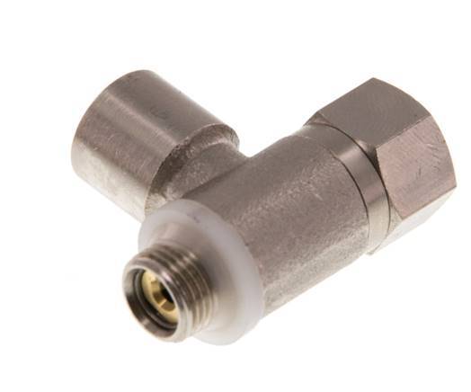 Válvula de retención pilotada G1/8'' Codo macho-hembra Latón 0,5-10bar (7-145psi)
