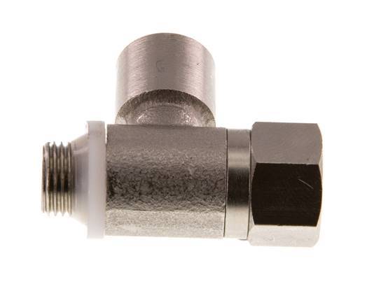 Válvula de retención pilotada G1/8'' Codo macho-hembra Latón 0,5-10bar (7-145psi)