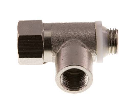 Válvula de retención pilotada G1/8'' Codo macho-hembra Latón 0,5-10bar (7-145psi)