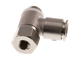 Válvula de retención pilotada de 12 mm y G 1/4'' codo macho de latón 0,5-10bar (7-145psi)