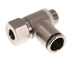 Válvula de retención pilotada de 12 mm y G 1/4'' codo macho de latón 0,5-10bar (7-145psi)