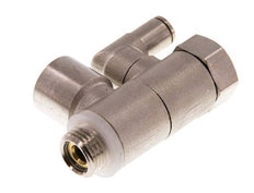 Válvula de retención pilotada de 4 mm y codo macho G1/4'' de latón 0,5-10bar (7-145psi)
