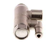 Válvula de retención pilotada de 4 mm y codo macho G1/4'' de latón 0,5-10bar (7-145psi)