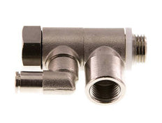 Válvula de retención pilotada de 4 mm y codo macho G1/4'' de latón 0,5-10bar (7-145psi)
