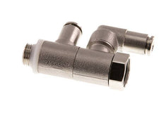 Válvula de retención pilotada Codo macho 4mm y G1/8'' Latón 0.5-10bar (7-145psi)