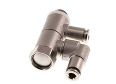 Válvula de retención pilotada Codo macho 4mm y G1/8'' Latón 0.5-10bar (7-145psi)