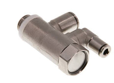Válvula de retención pilotada de 8 mm y codo macho G1/4'' de latón 0,5-10bar (7-145psi)