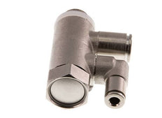 Válvula de retención pilotada de 8 mm y codo macho G1/4'' de latón 0,5-10bar (7-145psi)