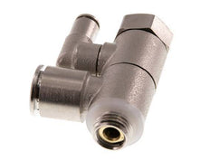 Válvula de retención pilotada de 12 mm y codo macho G1/4'' de latón 0,5-10bar (7-145psi)
