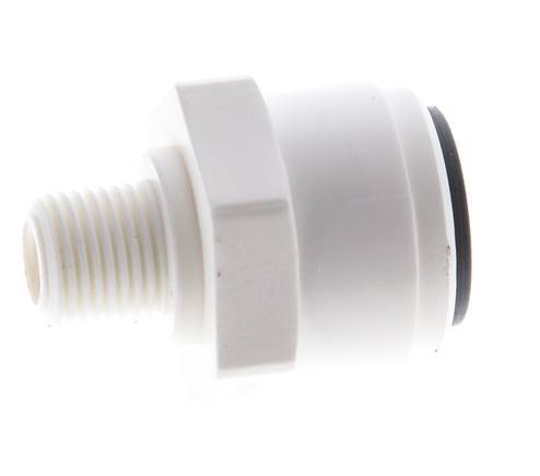 10mm x R1/8'' Push-in Fitting with Male Threads POM EPDM [5 Pieces]