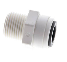 10mm x R3/8'' Push-in Fitting with Male Threads POM EPDM [5 Pieces]