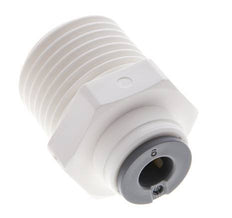 6mm x R1/2'' Push-in Fitting with Male Threads POM EPDM [5 Pieces]