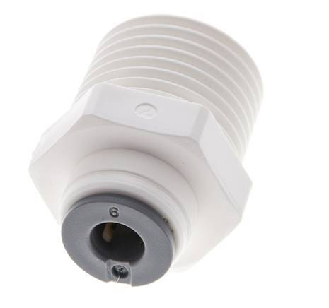 6mm x R1/2'' Push-in Fitting with Male Threads POM EPDM [5 Pieces]