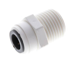10mm x R1/2'' Push-in Fitting with Male Threads POM EPDM [5 Pieces]