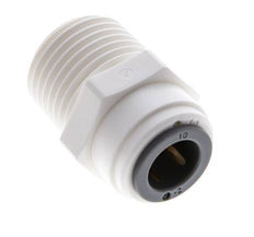 10mm x R1/2'' Push-in Fitting with Male Threads POM EPDM [5 Pieces]