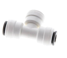 6mm Tee Push-in Fitting POM EPDM FDA [2 Pieces]