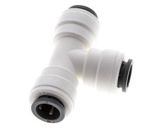 12mm Tee Push-in Fitting POM EPDM FDA [2 Pieces]