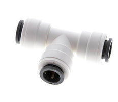 12mm Tee Push-in Fitting POM EPDM FDA [2 Pieces]