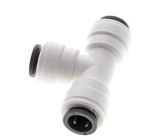 12mm Tee Push-in Fitting POM EPDM FDA [2 Pieces]