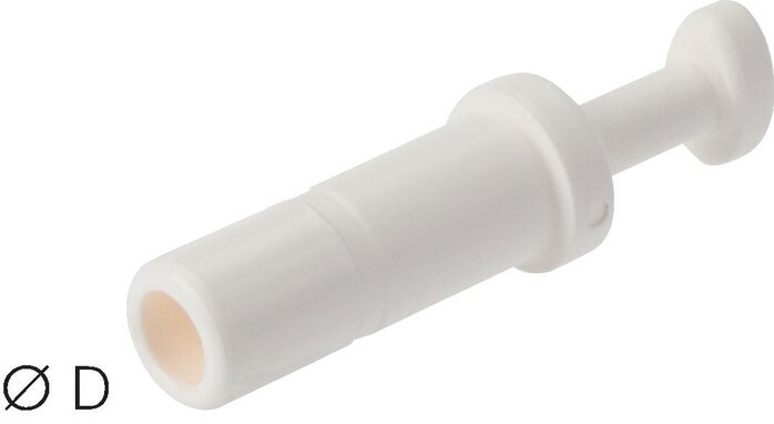 12mm Plug POM EPDM FDA [5 Pieces]