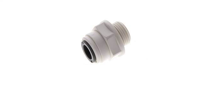 Racor de 3/8'' x G3/8'' con rosca macho POM EPDM [5 piezas]