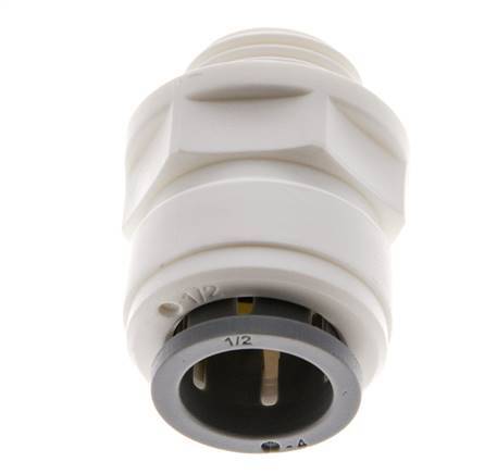 1/2'' x G3/8'' Push-in Fitting with Male Threads POM EPDM [5 Pieces]
