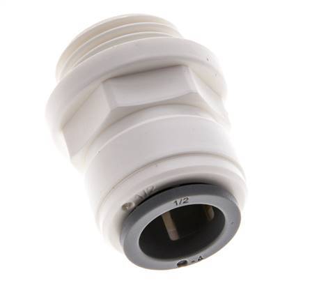 Racor de 1/2'' x G1/2'' con rosca macho POM EPDM [2 piezas]