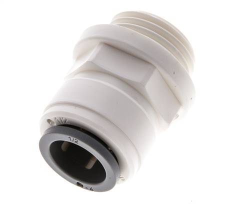 Racor de 1/2'' x G1/2'' con rosca macho POM EPDM [2 piezas]
