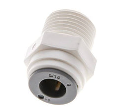 5/16'' x R3/8'' Push-in Fitting with Male Threads POM EPDM [5 Pieces]