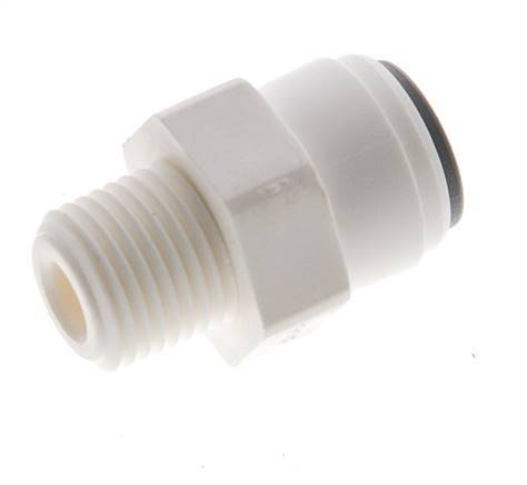 Racor de 5/32'' x 1/8'' NPT con rosca macho POM EPDM [10 piezas]